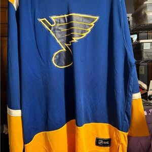 NHL Blue and Yellow Jersey